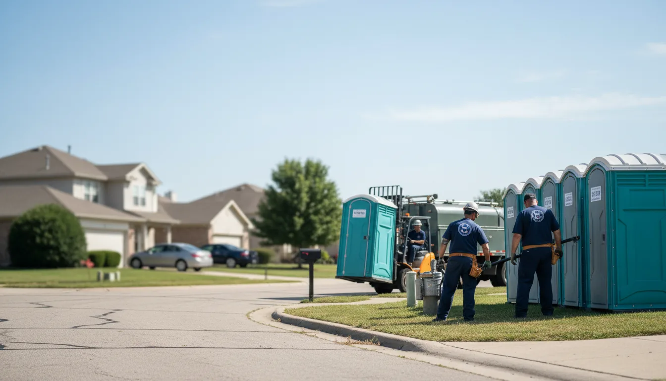 Porta Potty Rental in Plymouth, OH near me